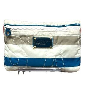 Marc by Marc Jacobs Standard Supply Striped Quilted Pouch – Multicolor